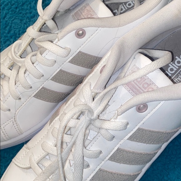 Adidas white sneakers - Picture 3 of 4